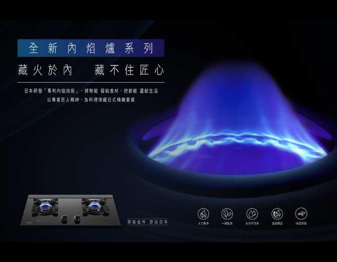 全新內焰爐系列
